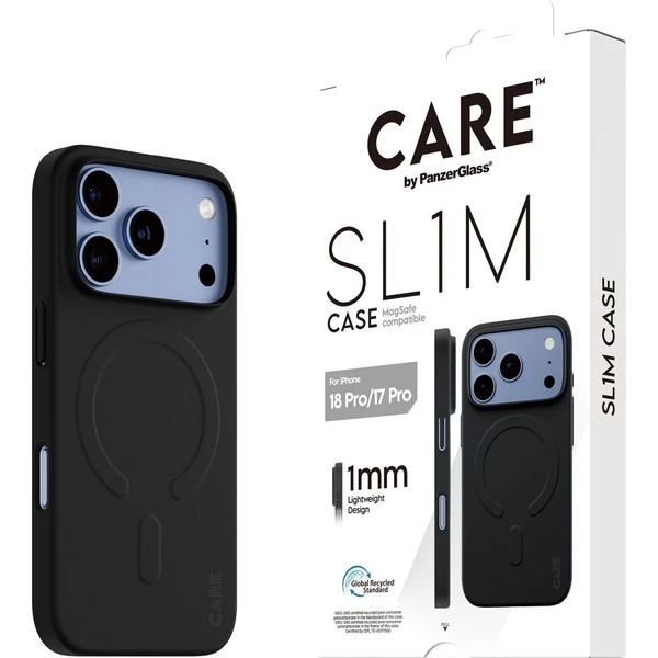 PanzerGlass CARE SL1M MagSafe kryt Apple iPhone 18 Pro/17 Pro černý - Puzdra - Hlavný obrázok