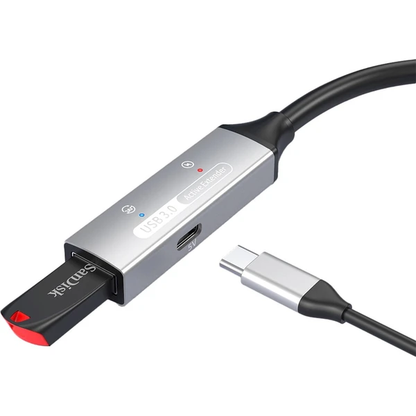 PremiumCord USB-A/USB-A predlžovací kábel 25m čierny - Káble a redukcie - Obrázok d_e2807d95806f479c9173783e041a8187