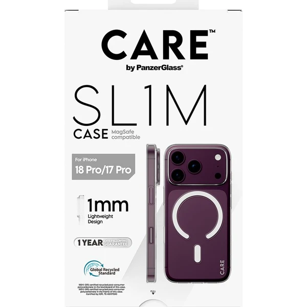 PanzerGlass CARE SL1M MagSafe kryt Apple iPhone 18 Pro/17 Pro čirý - Puzdra - Obrázok d_e2e62486dba243a9bc0e7a852ed0d3c9
