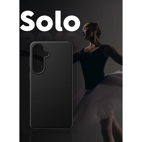 PanzerGlass® CARE SOLO Qi kryt z vegánskej kože Samsung Galaxy S26 čierny - Puzdra - Obrázok d_e2ecc30478be4cc9be630af11c41acef