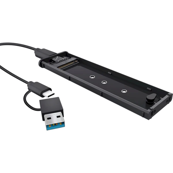 Dôveruj externému USB-C boxu pre M.2 SSD - Rámiky na disky - Obrázok d_e3b567849eb14511814af0c23dd55ff3