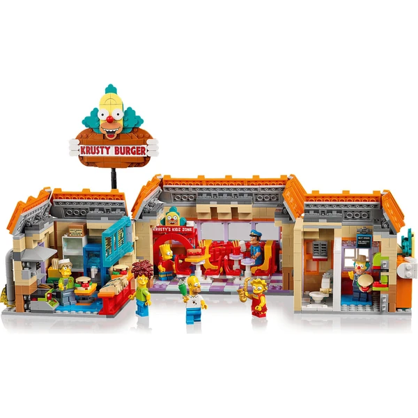 LEGO Icons 10352 The Simpsons: Krusty Burger - LEGO - Obrázok d_e3c80acdfbde47aabf96edc65a30d102