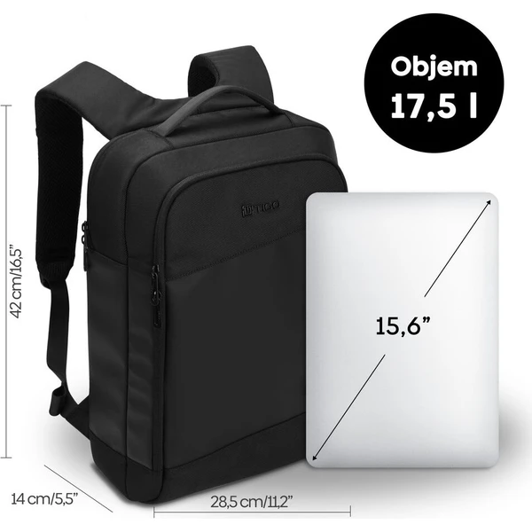 TIGO Vault batoh 15,6" čierny - Batohy - Obrázok d_e3d5565b9f184c01b9a15d1fc6d94cc6