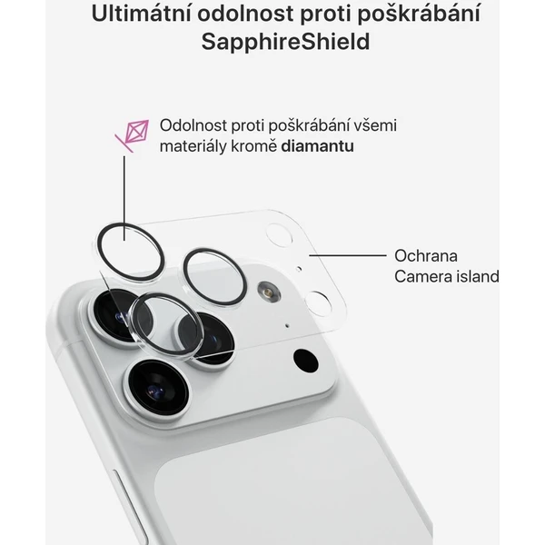 iWant Antireflexní safírová ochrana čoček pro iPhone 18 Pro Max - Ochranné fólie a sklo - Obrázok d_e3f62d4d75434155865b17d07e5142d9