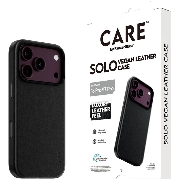 PanzerGlass CARE Solo MagSafe kryt Apple iPhone 18 Pro/17 Pro černý - Puzdra - Hlavný obrázok
