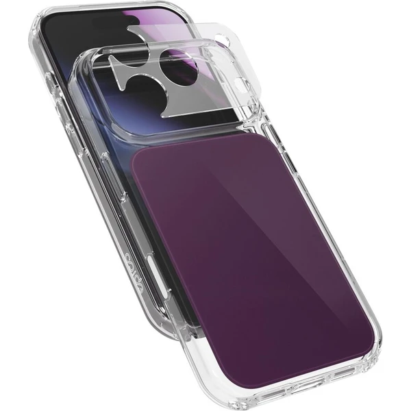 Epico Tile Mag+ MagSafe/Qi2 kryt iPhone 17 Pro Max/18 Pro Max tmavě fialový - Puzdra - Hlavný obrázok