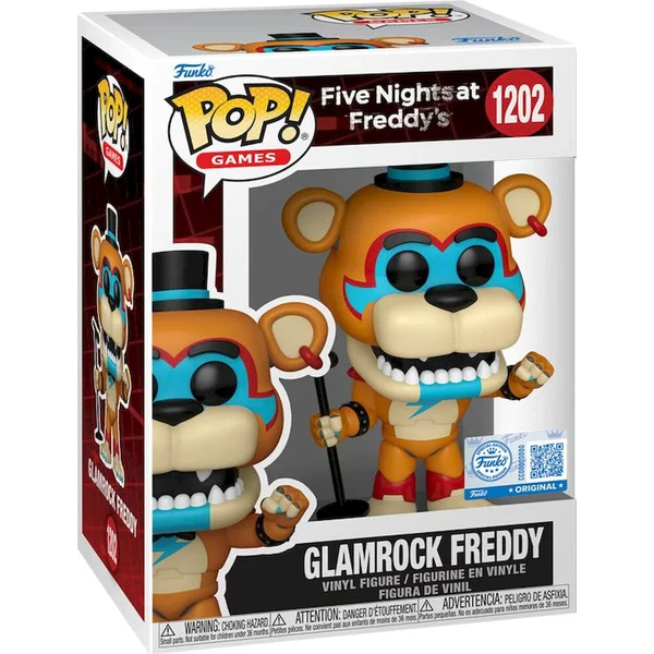 Funko POP! #1202 Hry: Five Nights at Freddy's - Glamrock Freddy - Funko POP! - Obrázok d_e43e9e9390ed4bbd9a827b1d7380512e