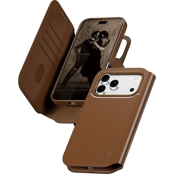 PanzerGlass CARE Tango 2v1 Wallet MagSafe pouzdro Apple iPhone 18 Pro Max/17 Pro Max hnědé - Puzdra - Obrázok d_e49ef381c60f43d08e98aefd9eaf5781