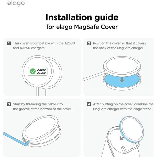 ELAGO M4 Macintosh MagSafe nabíjecí stojánek pro iPhone - Puzdra - Obrázok d_e4c82022c81b450093d3cbb98ae41dd1