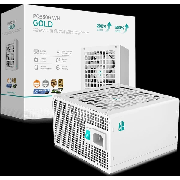 DEEPCOOL GAMERSTORM PQ850G WH 850W biely - Zdroje - Obrázok d_e4eb366b967c42928424564a8f671fcd