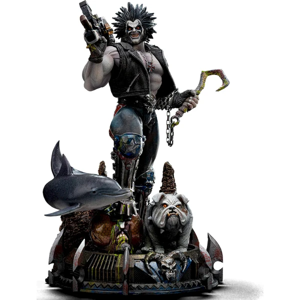 Soška Iron Studios DC Comics - Lobo Unleashed 25 cm - Sochy a sošky - Obrázok d_e50bf64b70e34f96983f8b8a1870aa2a