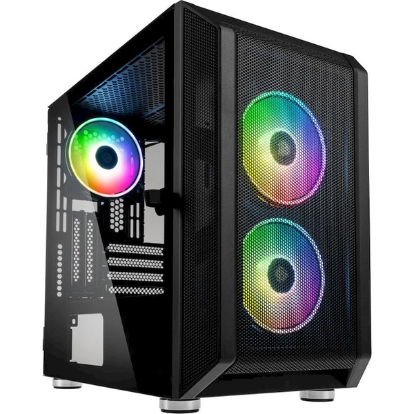 Kolink Citadel Mesh RGB Micro-ATX čierna - Počítačové skrine - Hlavný obrázok
