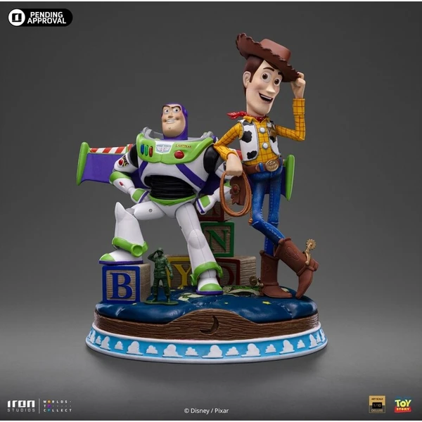 Soška Iron Studios Toy Story - Buzz a Woody 20 cm - Sochy a sošky - Obrázok d_e5c173367e2e4f73b864e8af77f38eed