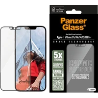 PanzerGlass® Ceramic II sklo Apple iPhone 17e/16e/14/13/13 Pro s inštalačným rámčekom - Ochranné fólie a sklo