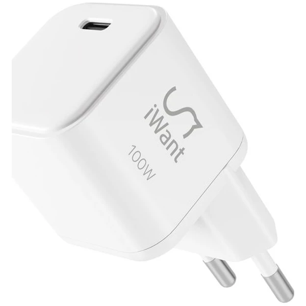 iWant UltraBoost Micro AVS GaN 100W nabíjačka biela - Nabíjačky - Obrázok d_e647a5d8233742a195c9da94c631e332
