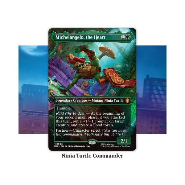 Magic: The Gathering - Teenage Mutant Ninja Turtles Commander Balík: Turtle Power! - MTG karty - Obrázok d_e6583b3289d243f4b483ecfa940e37d0