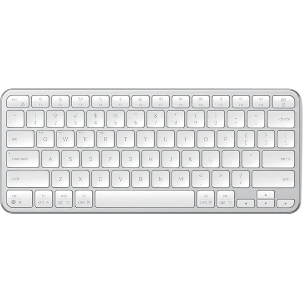 Satechi Slim EX1 Wireless Keyboard - US English - Strieborná - Klávesnice - Hlavný obrázok