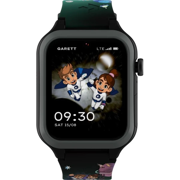 Garett Kids Essa 2 AI 4G chytré hodinky čierne - Inteligentné hodinky - Obrázok d_e6a766b91a99464d9d399556278371ca