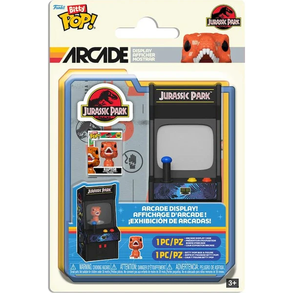 Funko Bitty POP! Arcade: Jurassic Park - Raptor - Funko POP! - Obrázok d_e6a93a8eafd647998a18cbc1a33d1eb9