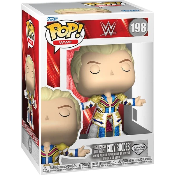 Funko POP! #198 WWE: WWE S30 - „The American Nightmare“ Cody Rhodes (Diamond) - Funko POP! - Obrázok d_e6b311b42f9d47f88d2a8a2ebd5d6863