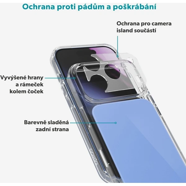 Epico Tile Mag+ MagSafe/Qi2 kryt iPhone 17 Pro/18 Pro světle modrý - Puzdra - Obrázok d_e7010881a1ce45ec854b173e8332db21
