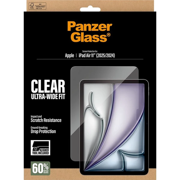 PanzerGlass® Sklo Apple iPad Air 11" (2025/2024) s inštalačným rámčekom - Ochranné fólie a sklo - Obrázok d_e70507352cae4e3f8917473470318ba2