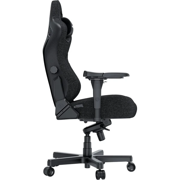 Anda Seat Kaiser 3 Pro XL látková herná stolička tmavosivá - Stoličky - Obrázok d_e72e91270ab84670a388fc201a934552