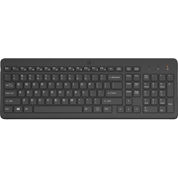 HP 225 bezdrôtová klávesnica čierna - Klávesnice - Hlavný obrázok