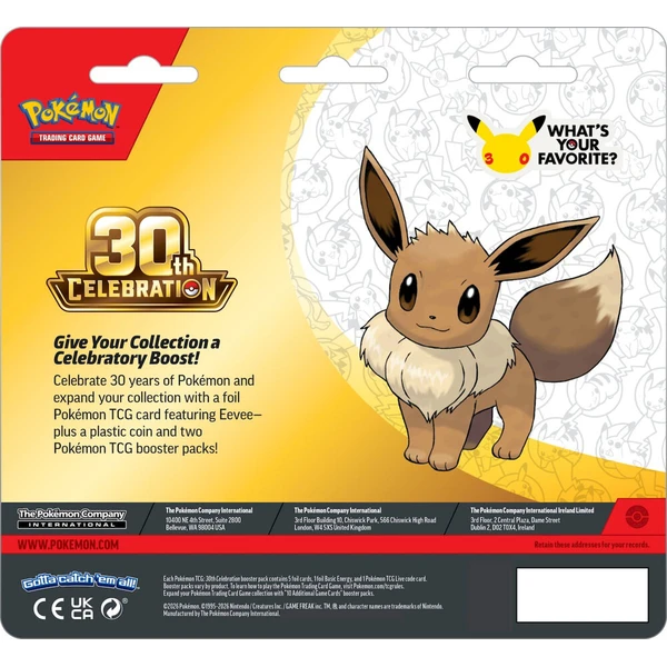 Pokémon TCG: 30th Celebration 2-Pack Blister - Pokémon karty - Obrázok d_e778c309b0d14c46ac3ec26718a60653