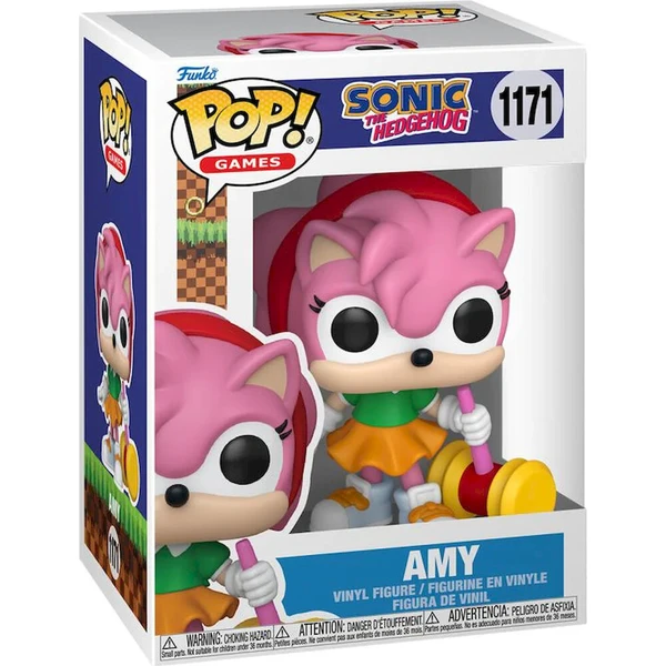 Funko POP! #1171 Hry: Sonic - Amy Rose (šanca na chase) - Funko POP! - Obrázok d_e77b6fa73ad24ed7a12acfbedd9acafc