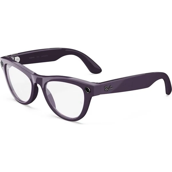 Meta RAY-BAN Skyler Gen2 (Štandardné) inteligentné lesklé okuliare (zatmavovacie - číre/ametystové)  - AR okuliare - Hlavný obrázok