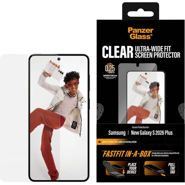 PanzerGlass® Ultra-Wide Fit sklo s bezprašným aplikačným boxom Samsung Galaxy S26+ - Ochranné fólie a sklo - Obrázok d_e7945c5f63a94c54847998016a784722