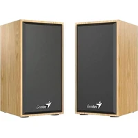 Genius SP-HF180 drevené reproduktory 2.0 svetlohnedé - Reproduktory