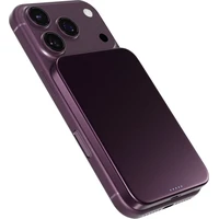 iWant by Epico UltraPack Qi2 Slim 5000mAh hliníková Mag+ bezdrôtová powerbanka tmavo fialová - Powerbanky
