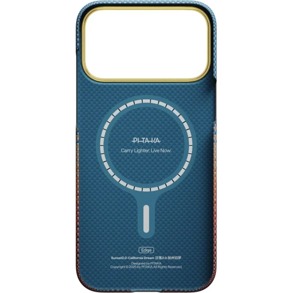 Pitaka Edge Case California Dream Sunset 2.0 #3 MagSafe kryt iPhone 17 Pro - Puzdra - Obrázok d_e83c07cb2a8b4091898fd86c8f7adc31