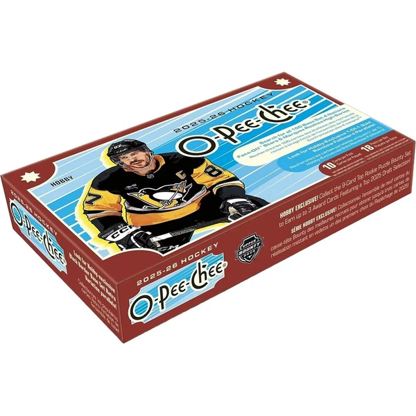 Hokejové karty 2025-26 Upper Deck O-Pee-Chee Hockey Hobby Box - Hokejové karty - Hlavný obrázok