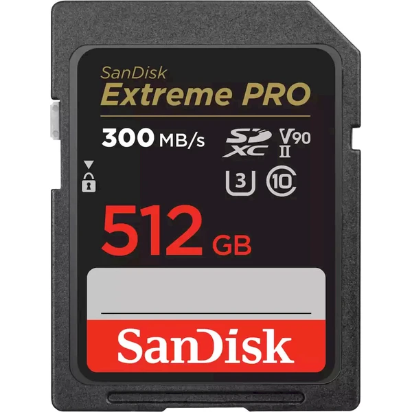 SanDisk Extreme PRO SDXC 512GB - Pamäťové karty - Hlavný obrázok