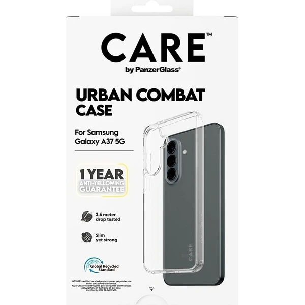 PanzerGlass® CARE Urban kryt Samsung Galaxy A37 priehľadný - Puzdra - Obrázok d_e880b9518acf427c96d15fc69628f0e1