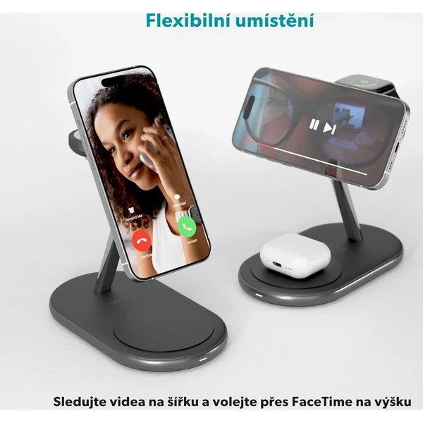 Epico UltraBase Qi2/MagSafe 3v1 Mag+ bezdrôtový nabíjací stojan čierny - Nabíjačky - Obrázok d_e8a7c766f2ea4203ba64e7cfadacc700