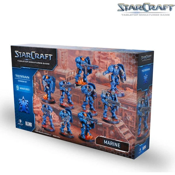 StarCraft The Miniatures Game - Marine - Terran - Expansion Set - EN - Stolové hry - Hlavný obrázok