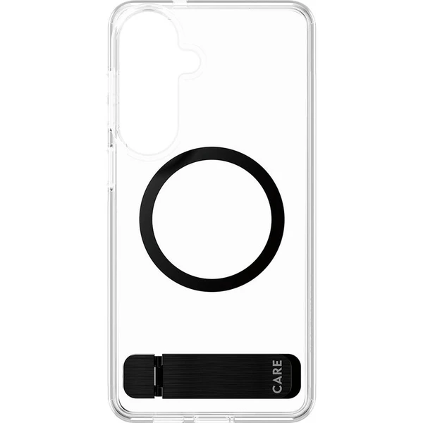 PanzerGlass® CARE Kickstand Qi kryt Samsung Galaxy S26+ priehľadný/čierny - Puzdra - Obrázok d_e91c40820baf41808ef06d83cd2ecebd