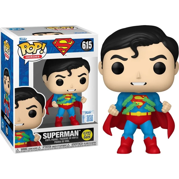 Funko POP! #615 Heroes: DC Comics - Superman (Metropolis Suit) (GITD) (Exclusive) - Funko POP! - Hlavný obrázok