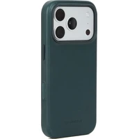 Troubadour Full Leather MagSafe kožený kryt iPhone 17 Pro/iPhone 18 Pro Obsidian Green - Puzdra