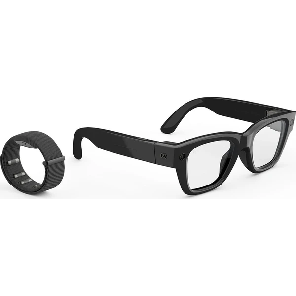 Meta RAY-BAN Display (Štandardné) inteligentné lesklé okuliare (zatemňovacie číre/šedé) čierne - AR okuliare - Obrázok d_e9a6ee7a67f04b7ab0427aa31e0abd5f