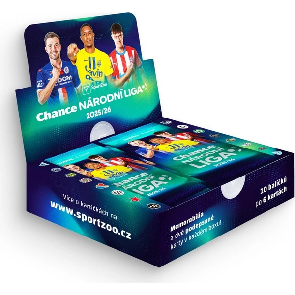 Futbalové karty SportZoo Chance Národná liga 2025/26 - Hobby box - Futbalové karty - Obrázok d_e9ae5842d7c741dfae15363c23313184