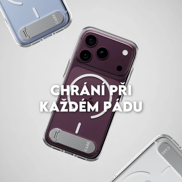PanzerGlass CARE KickStand MagSafe kryt Apple iPhone 18 Pro Max/17 Pro Max bílý - Puzdra - Obrázok d_e9fe2eb292e547c3bf807c55a5a3b7d4