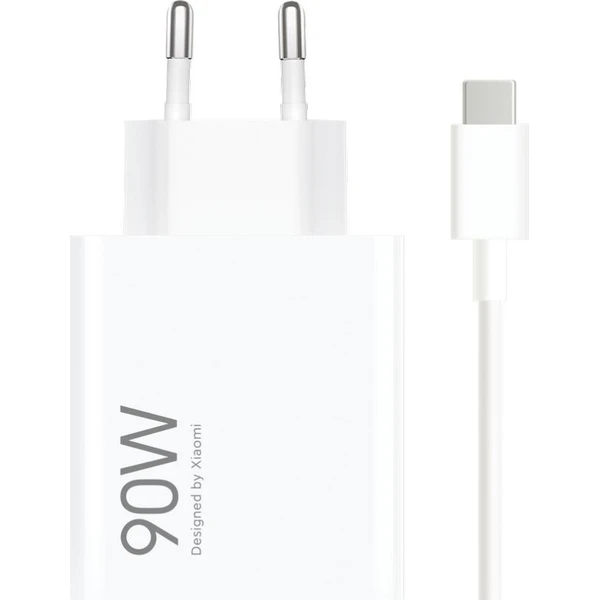 Xiaomi 90W HyperCharge Combo, USB-A adaptér s káblom biely - Nabíjačky - Hlavný obrázok