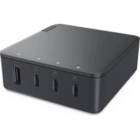 Lenovo Go 130W Multi-Port Nabíjačka (EU) napájací adaptér čierny - Dokovacie stanice