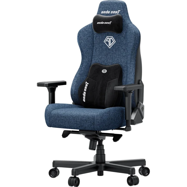 Anda Seat Kaiser 3E XL látkové herné kreslo tmavomodré - Stoličky - Obrázok d_ea6d05d260df47aea812c63e7ae0870c