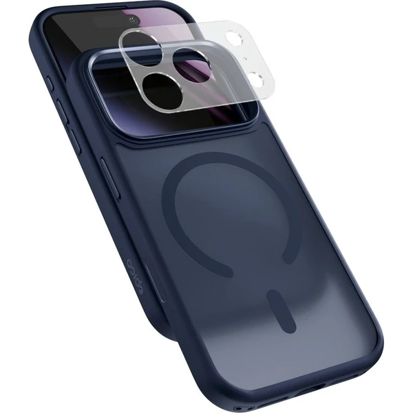 Epico HeroMatte Pro Mag+ MagSafe kryt iPhone 17 Pro Max temně modrý - Puzdra - Hlavný obrázok